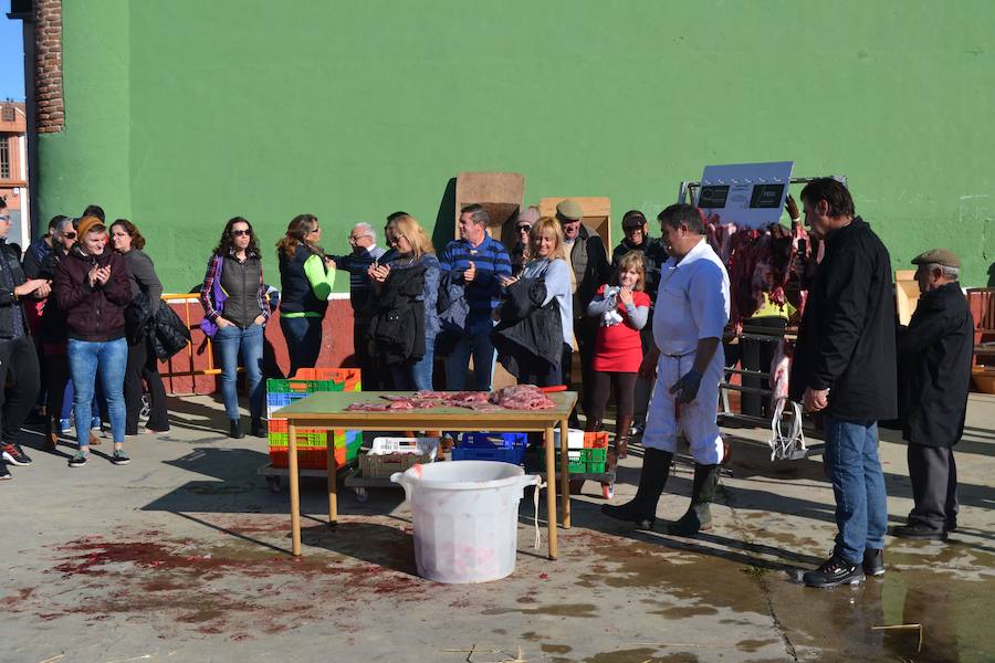 Matanza tradicional en Macotera, Salamanca