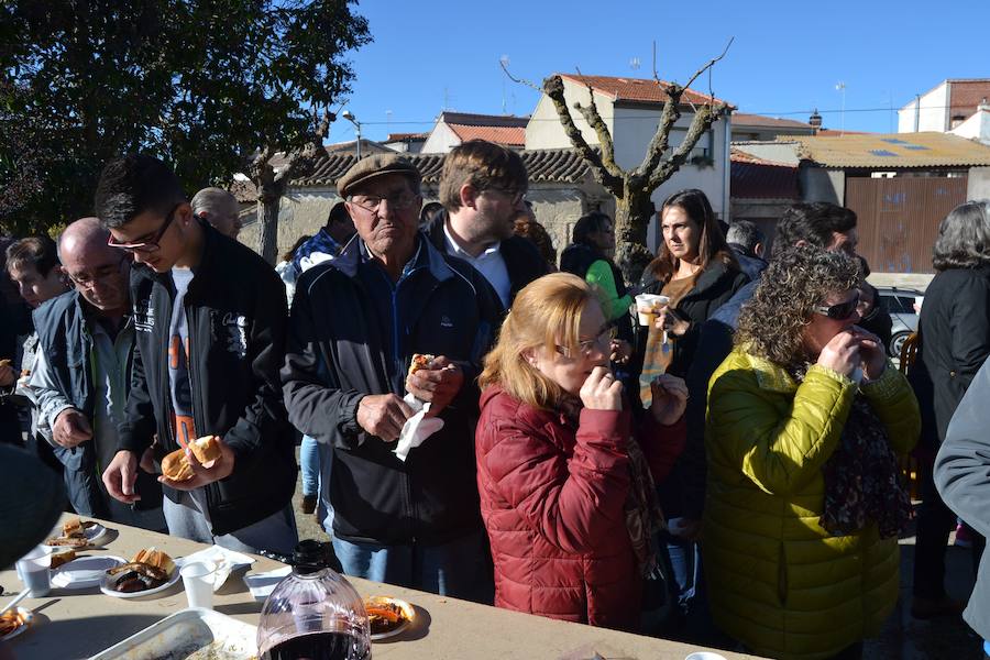 Matanza tradicional en Macotera, Salamanca