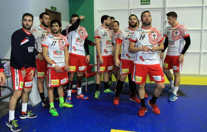 Partido del Viveros Herol BM Nava contra el Gijón Jovellanos