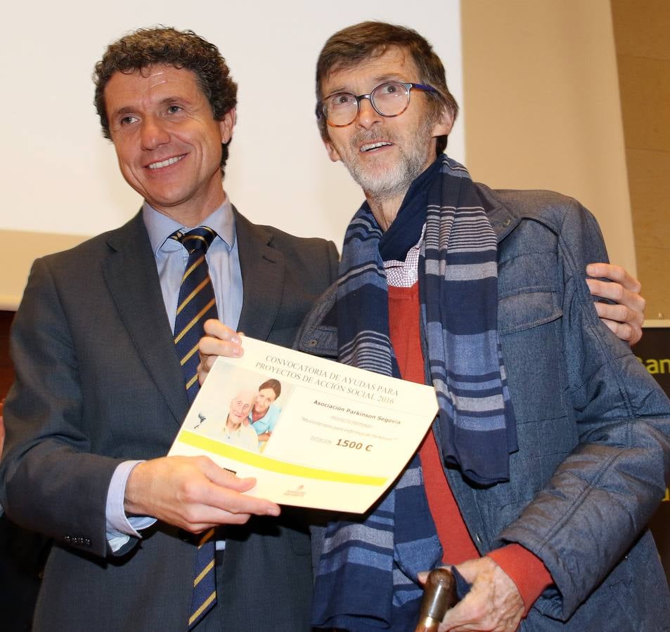 Bankia y la Fundación Caja Segovia entregan las ayudas a proyectos sociales de la provincia