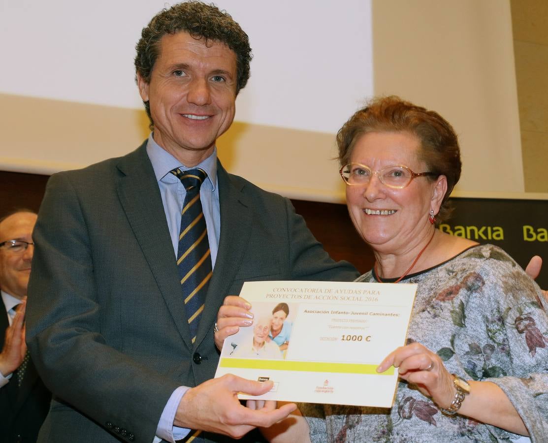 Bankia y la Fundación Caja Segovia entregan las ayudas a proyectos sociales de la provincia