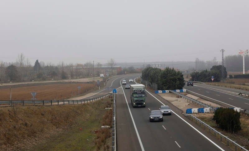 Niebla en la provincia de Palencia