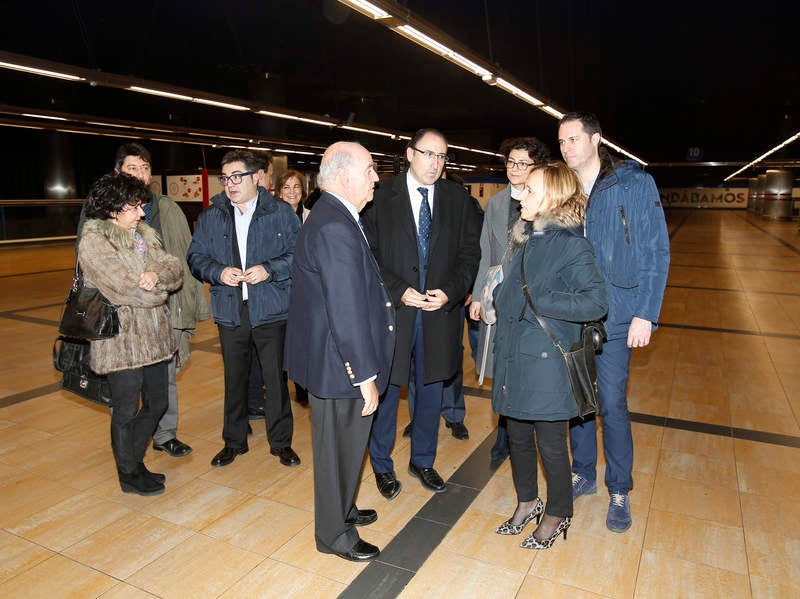 Palencia promociona el comercio en el metro de Madrid