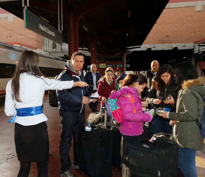 Palencia promociona el comercio en el metro de Madrid