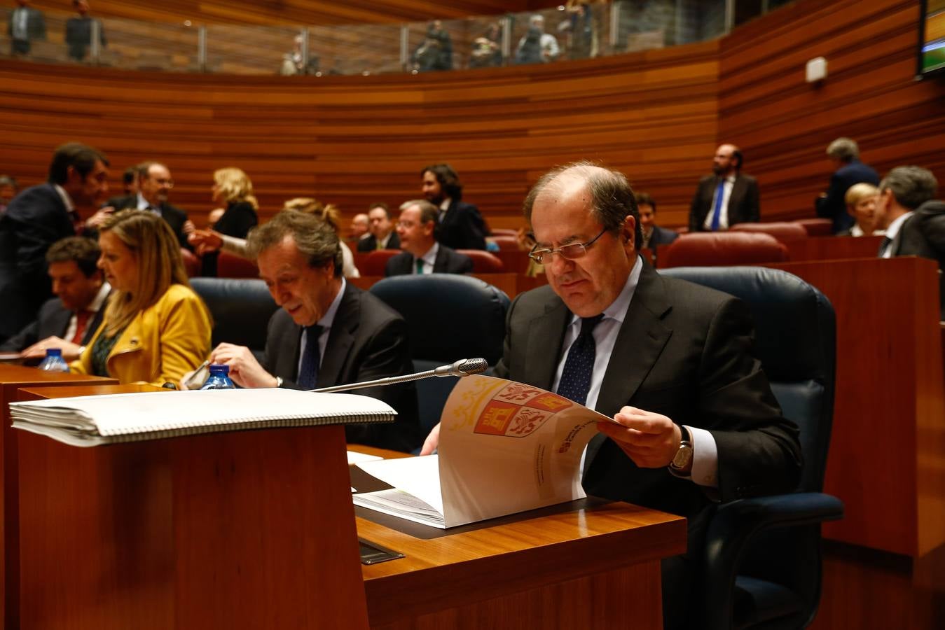 Pleno en las Cortes de Castilla y León