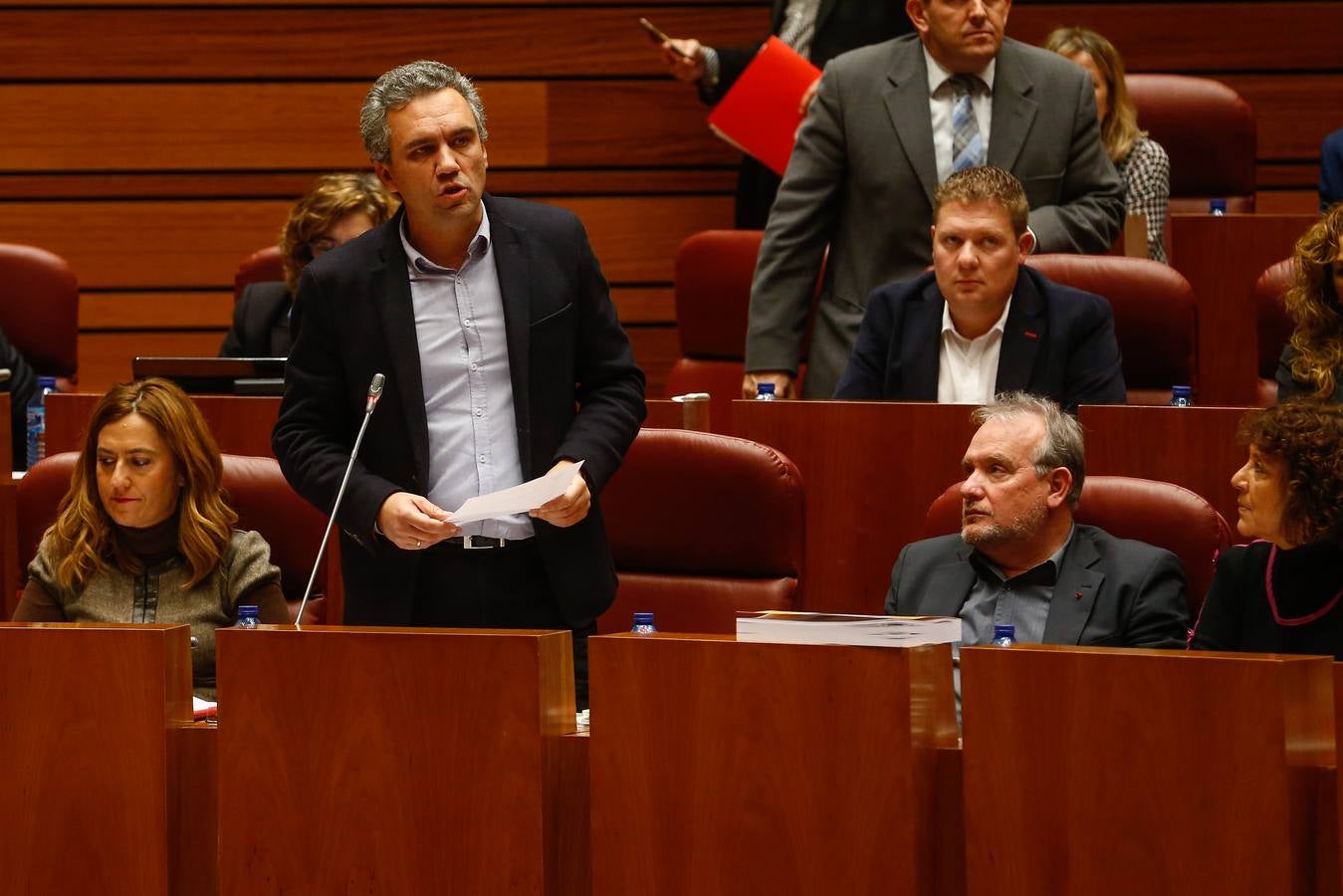 Pleno en las Cortes de Castilla y León