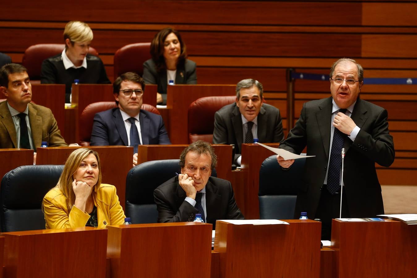 Pleno en las Cortes de Castilla y León