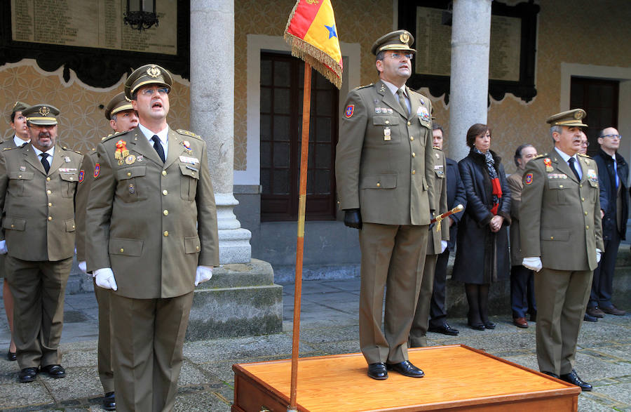 Toma de posesión del nuevo director de la Academia de Artillería, José María Martínez Ferrer