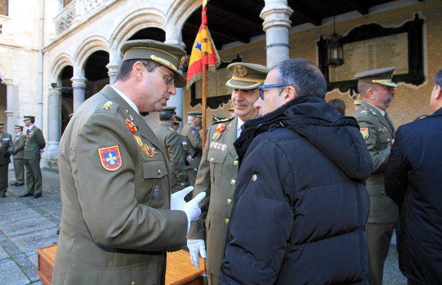 Toma de posesión del nuevo director de la Academia de Artillería, José María Martínez Ferrer