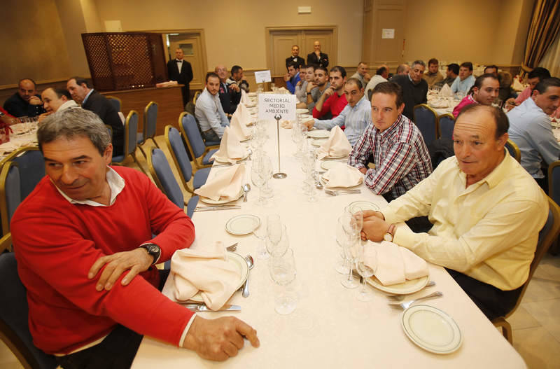 Comida de Navidad de Asaja en Palencia