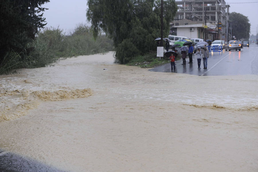 El temporal más importante en Murcia desde que se tienen registros