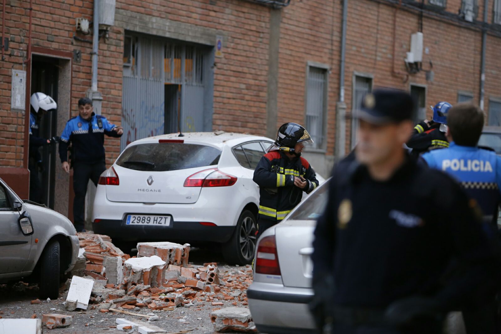 Explosión de gas en la calle Príncipe de Salamanca (1/2)