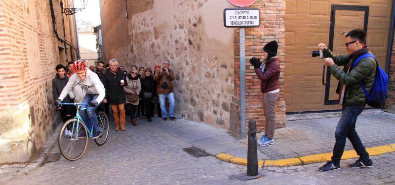 Carrera del pavo en Segovia