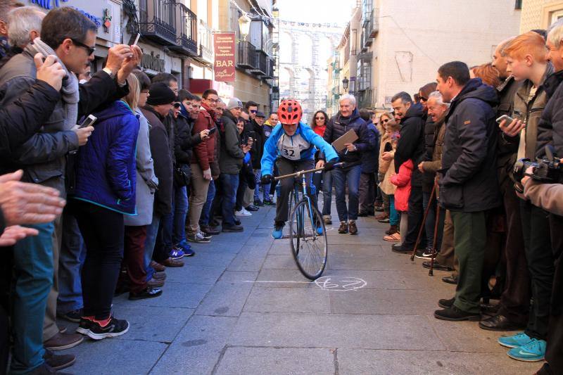 Carrera del pavo en Segovia