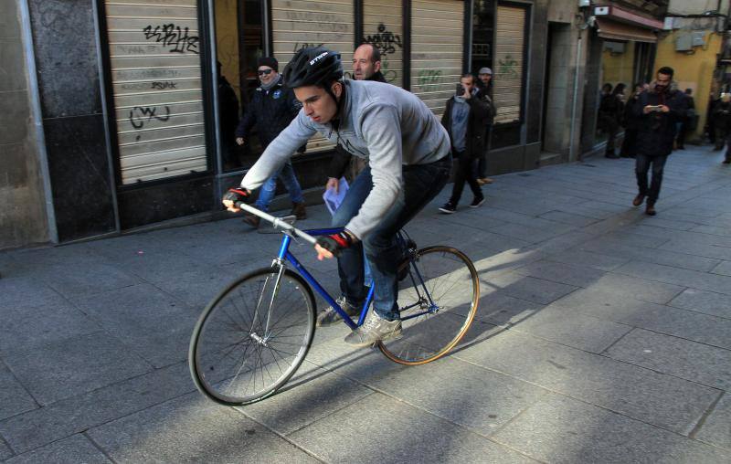 Carrera del pavo en Segovia