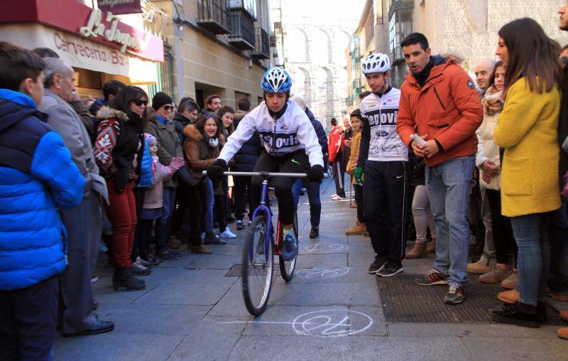 Carrera del pavo en Segovia
