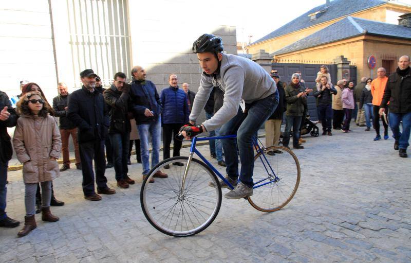 Carrera del pavo en Segovia