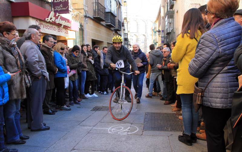 Carrera del pavo en Segovia