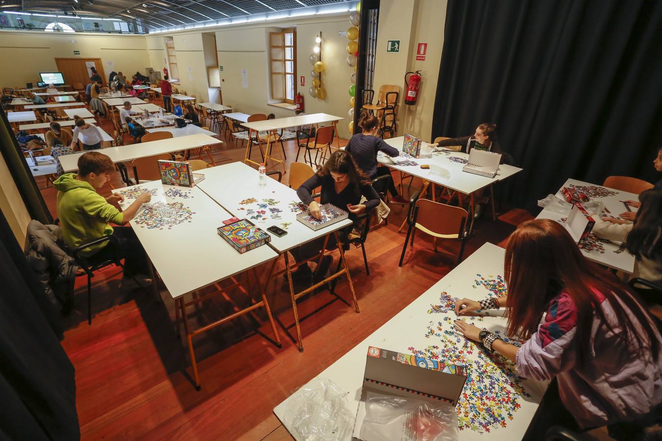 Concurso Nacional de Puzzles Ciudad de Salamanca en la Iglesia Vieja de Pizarrales