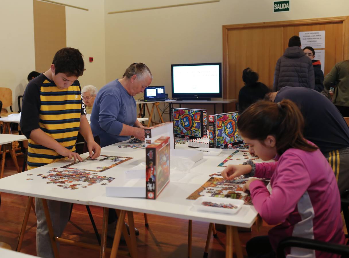 Concurso Nacional de Puzzles Ciudad de Salamanca en la Iglesia Vieja de Pizarrales