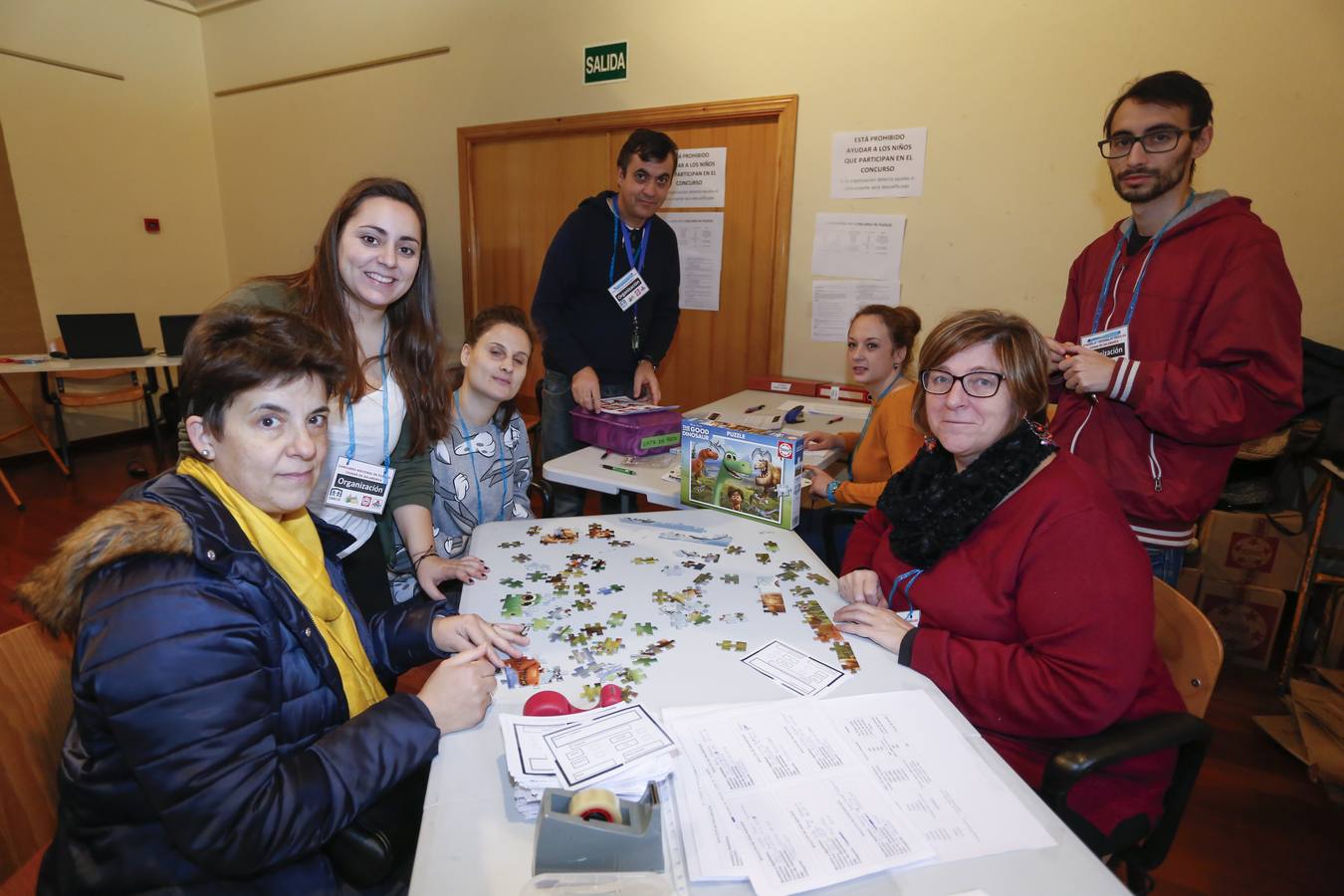 Concurso Nacional de Puzzles Ciudad de Salamanca en la Iglesia Vieja de Pizarrales