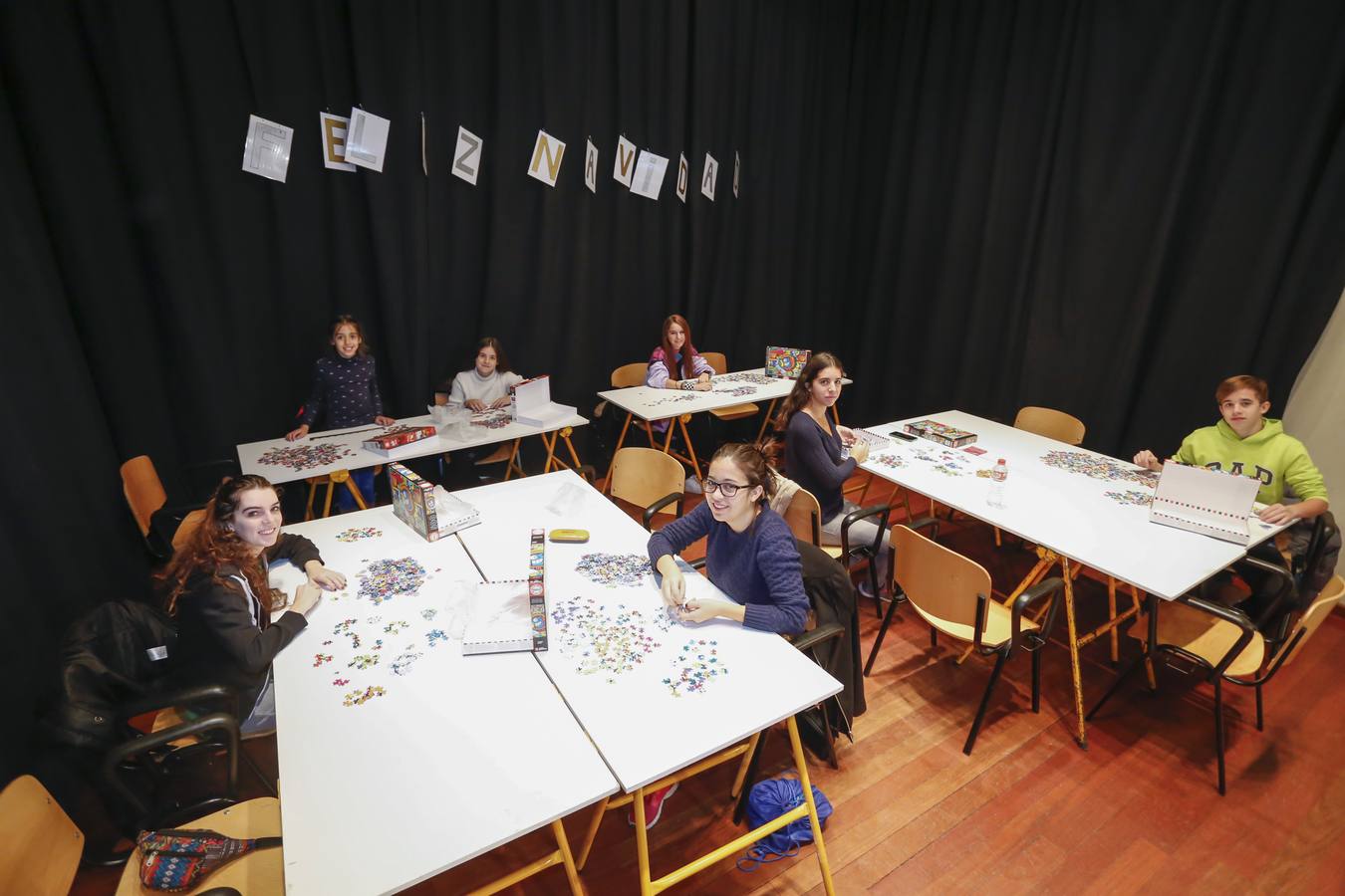 Concurso Nacional de Puzzles Ciudad de Salamanca en la Iglesia Vieja de Pizarrales