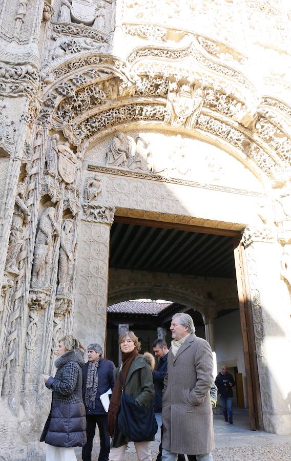 El ministro Méndez de Vigo visita el Museo Nacional de Escultura de Valladolid