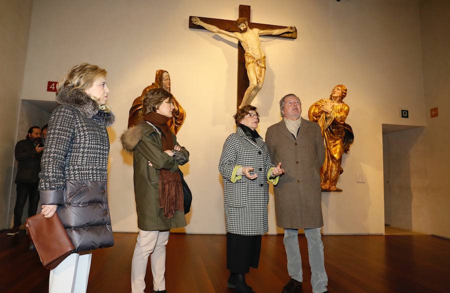 El ministro Méndez de Vigo visita el Museo Nacional de Escultura de Valladolid