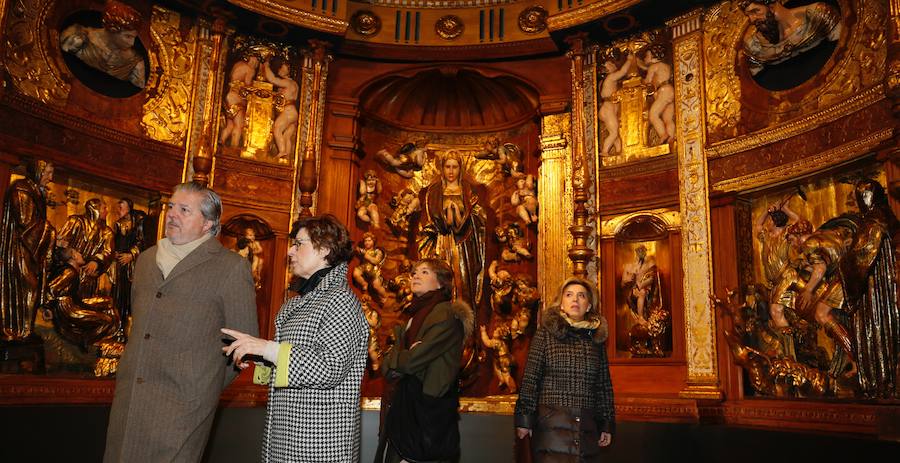 El ministro Méndez de Vigo visita el Museo Nacional de Escultura de Valladolid