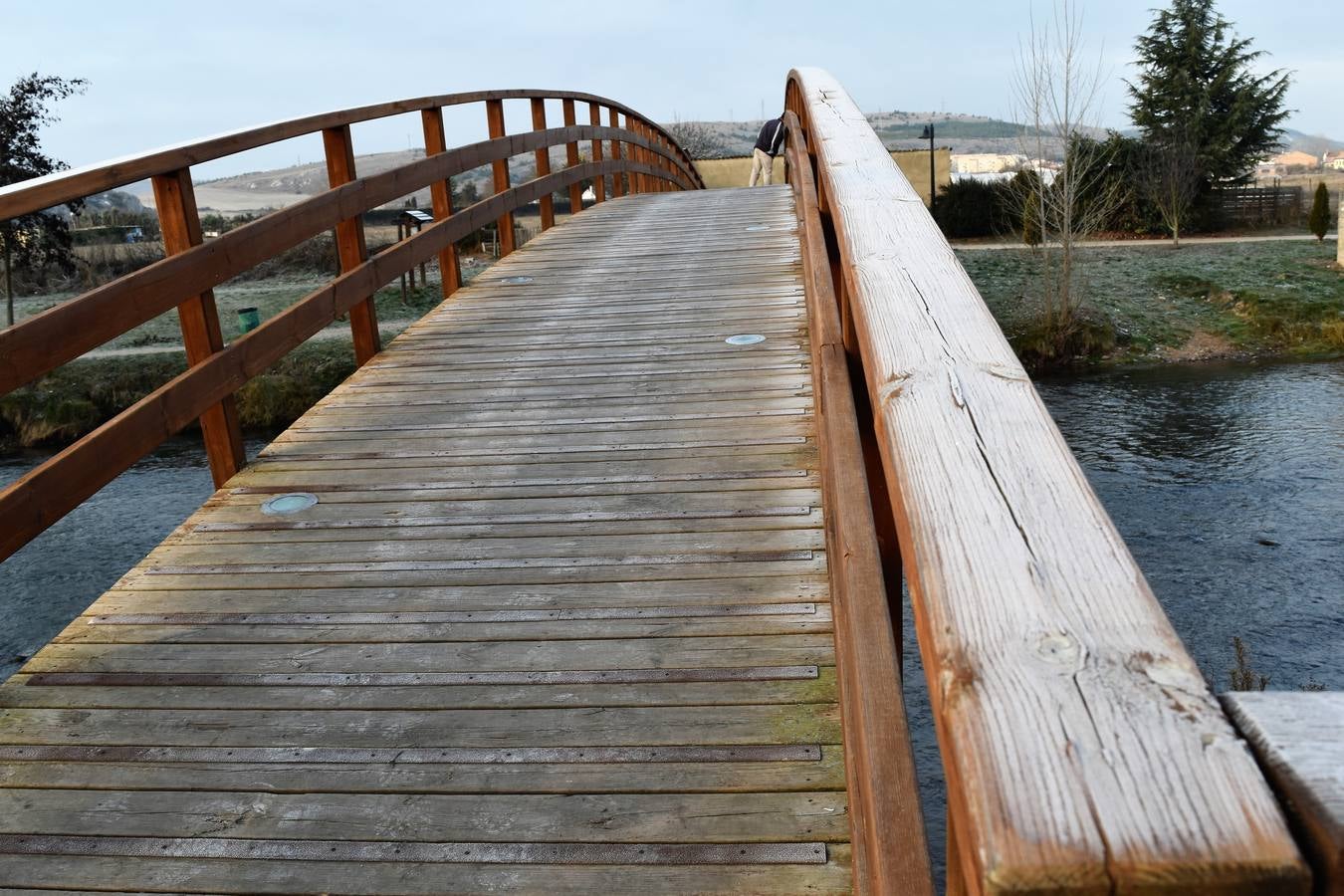 Helada en Aguilar de Campoo