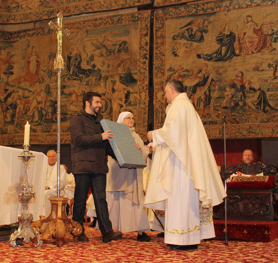 Despedida a Antonio Gómez Cantero en Palencia, nuevo obispo de Teruel