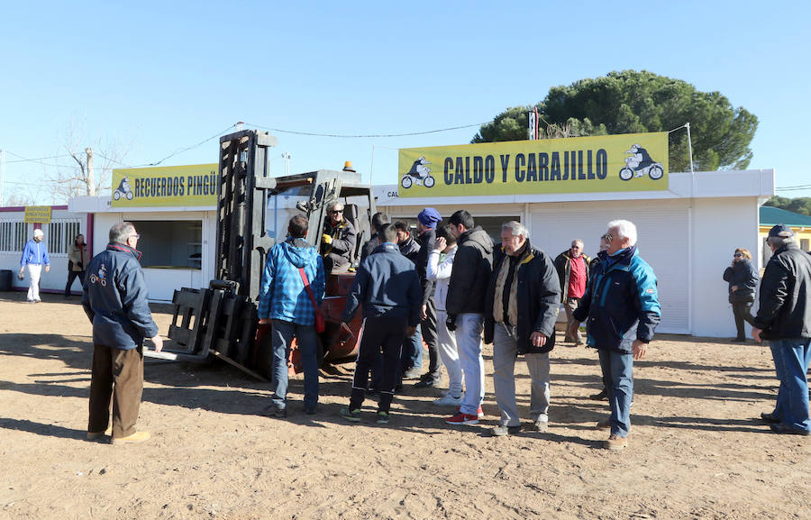 Preparativos para la concentración motera Pingüinos 2017