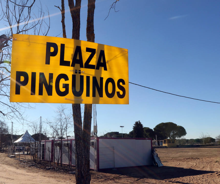 Preparativos para la concentración motera Pingüinos 2017