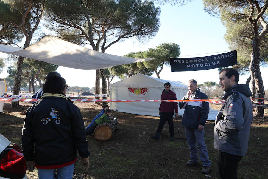 Preparativos para la concentración motera Pingüinos 2017