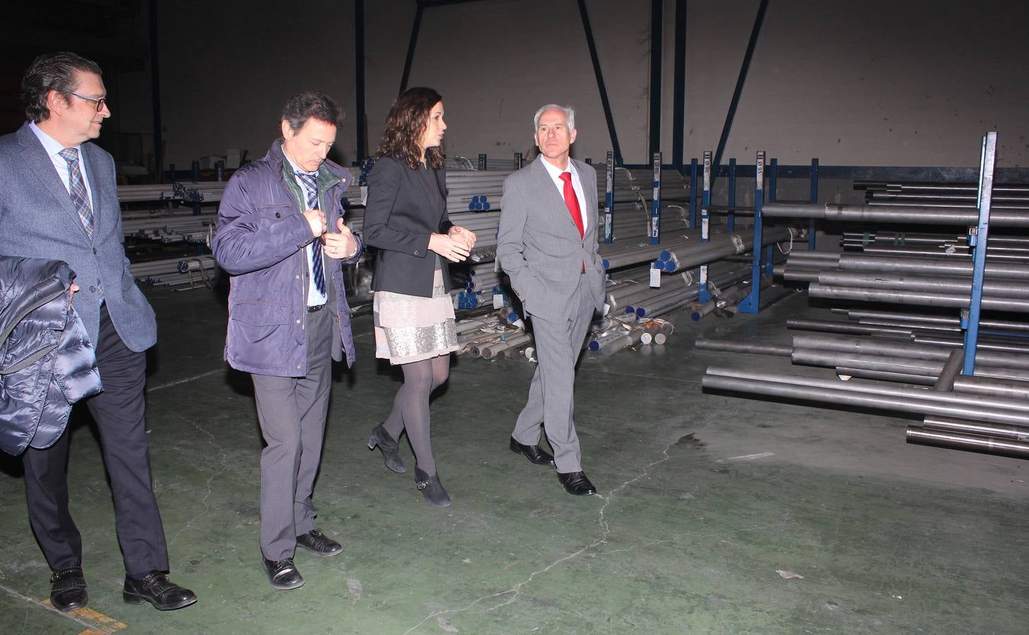 El delegado territorial, Luis Domingo González, visita las instalaciones de Cicrosa