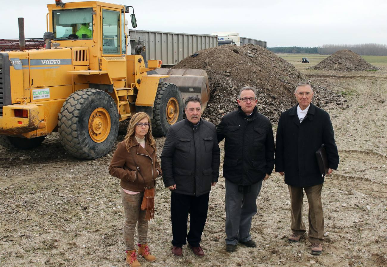 Comienza la retirada de residuos ilegales en Fuentepelayo (Segovia)