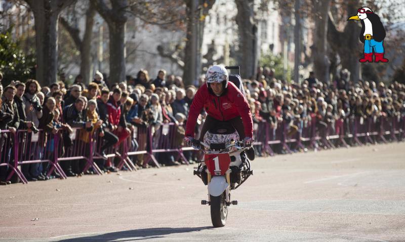 Degustación de lentejas y exhibición de acrobacias de Pingüinos en Valladolid