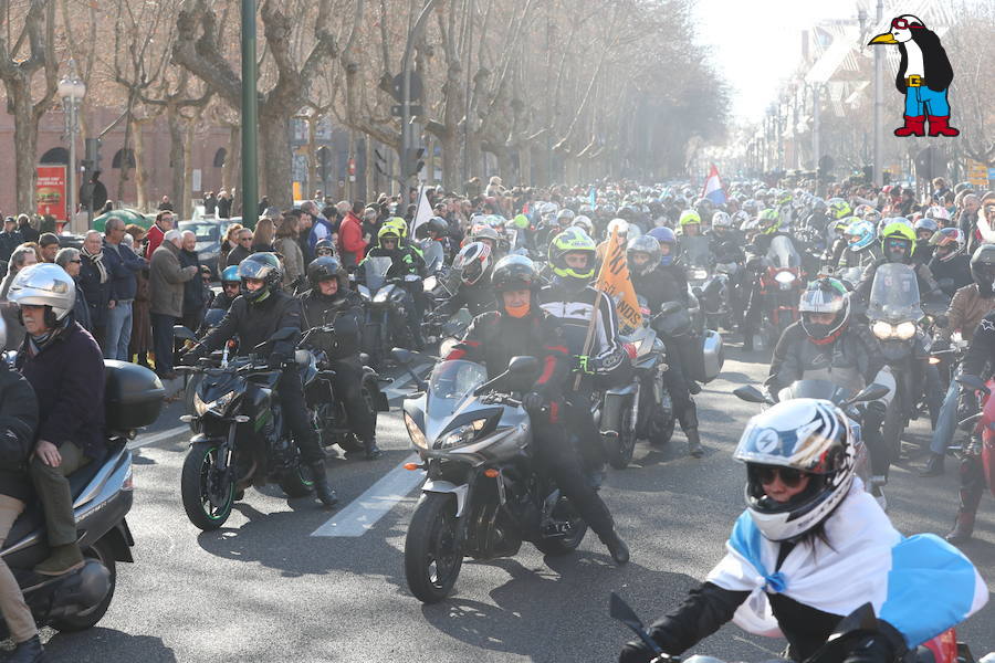 Ambiente en el desfile de banderas de Pingüinos en Valladolid (Parte 4)