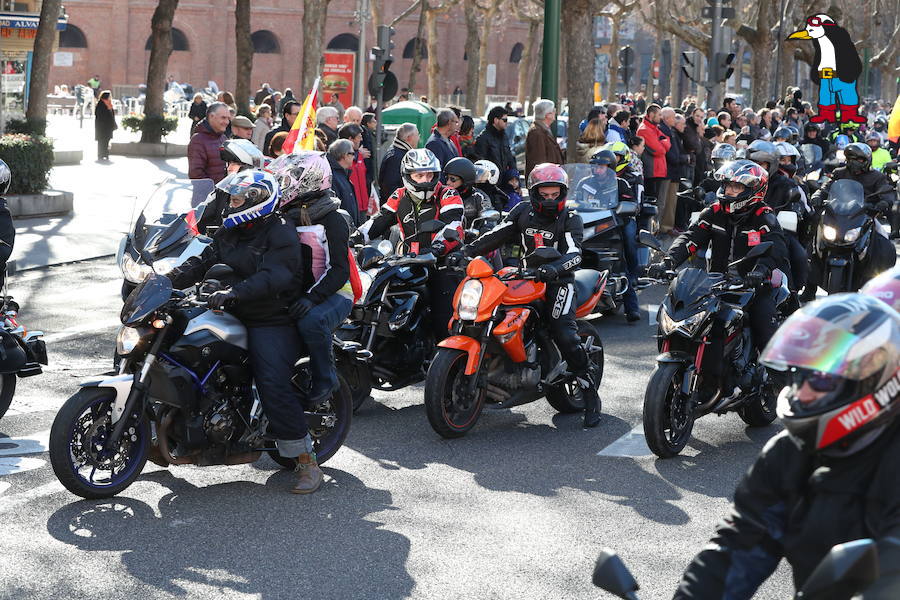 Ambiente en el desfile de banderas de Pingüinos en Valladolid (Parte 7)