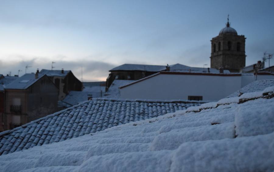 Nieve en Aguilar de Campoo
