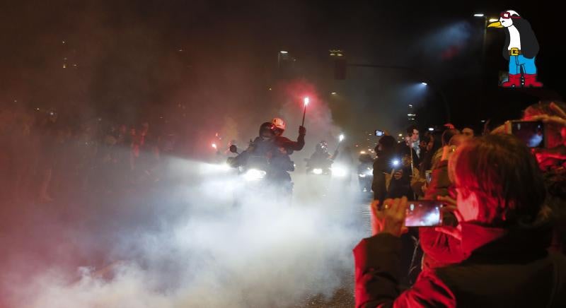 Desfile de antorchas de Pingüinos 2017