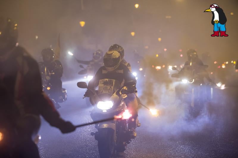 Desfile de antorchas de Pingüinos 2017