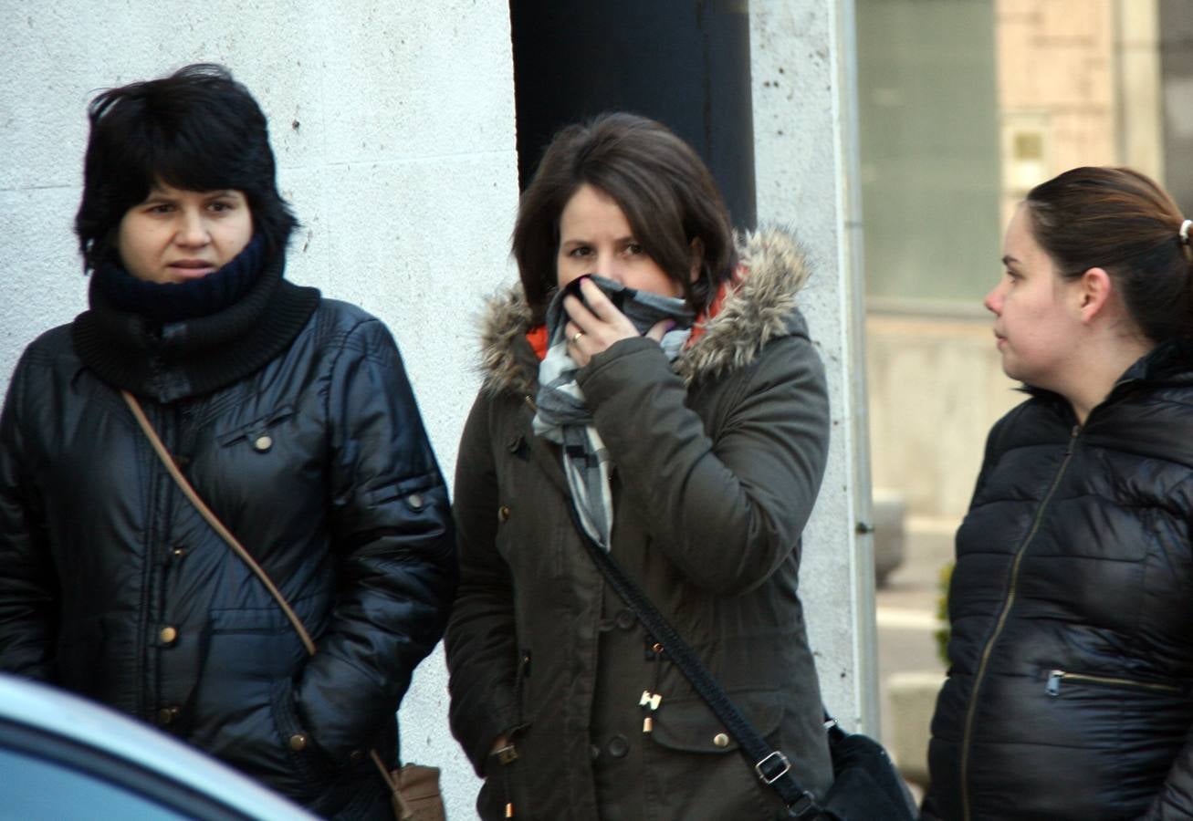 Jornada de frío en Cuéllar (Segovia)