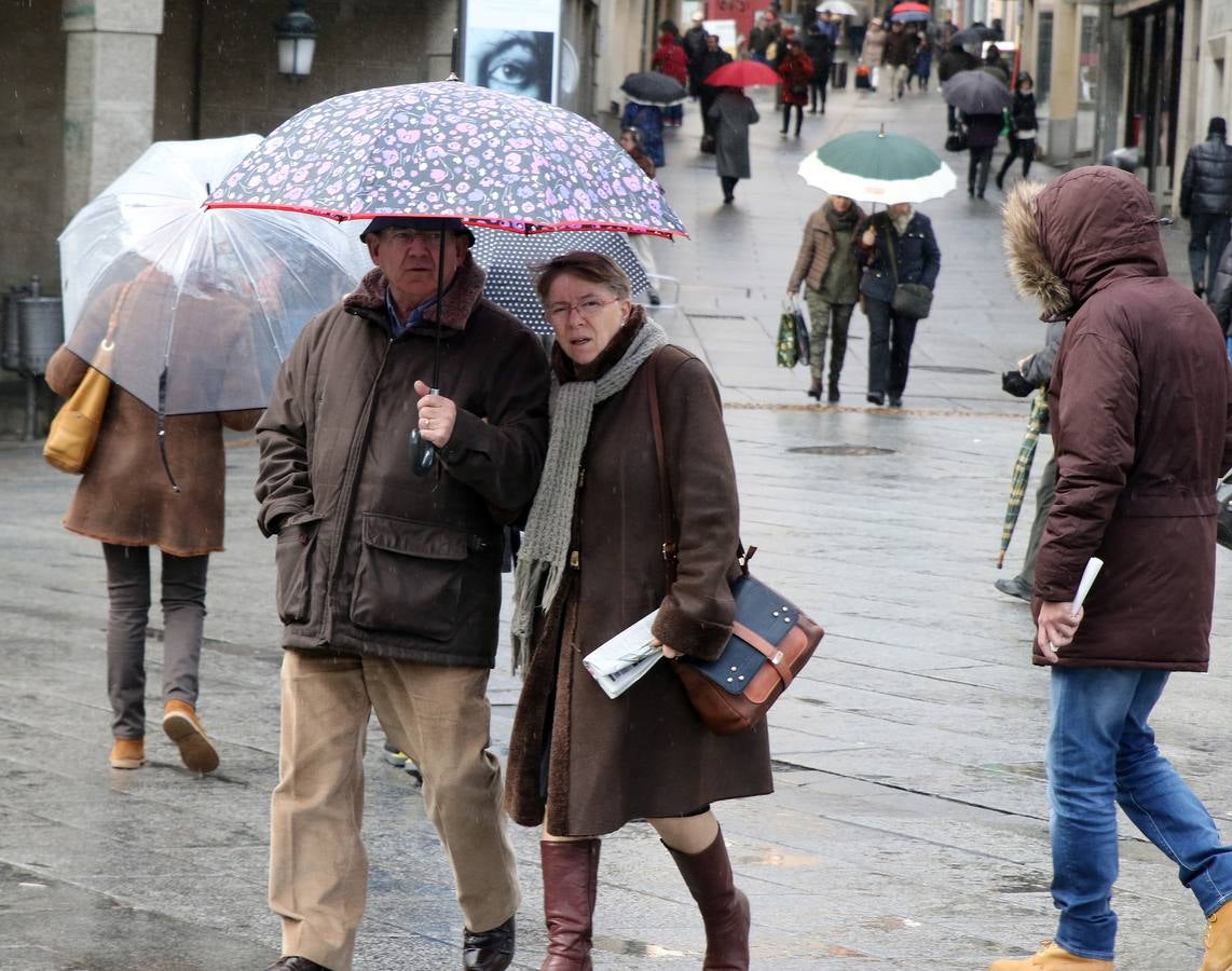 Frío en Segovia y nieve en Navacerrada