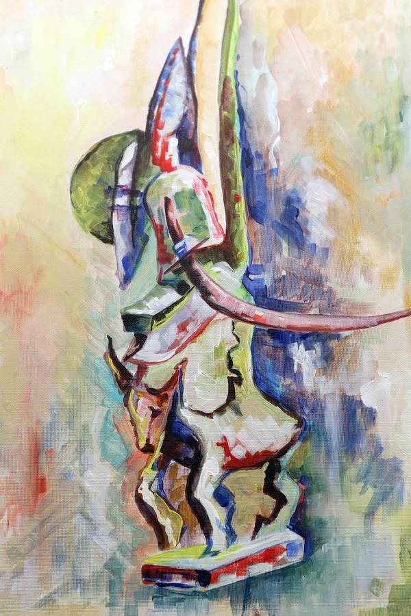 La Fundación Jiménez Arellano inaugura la exposición &#039;Don Quijote en el río Niger&#039;