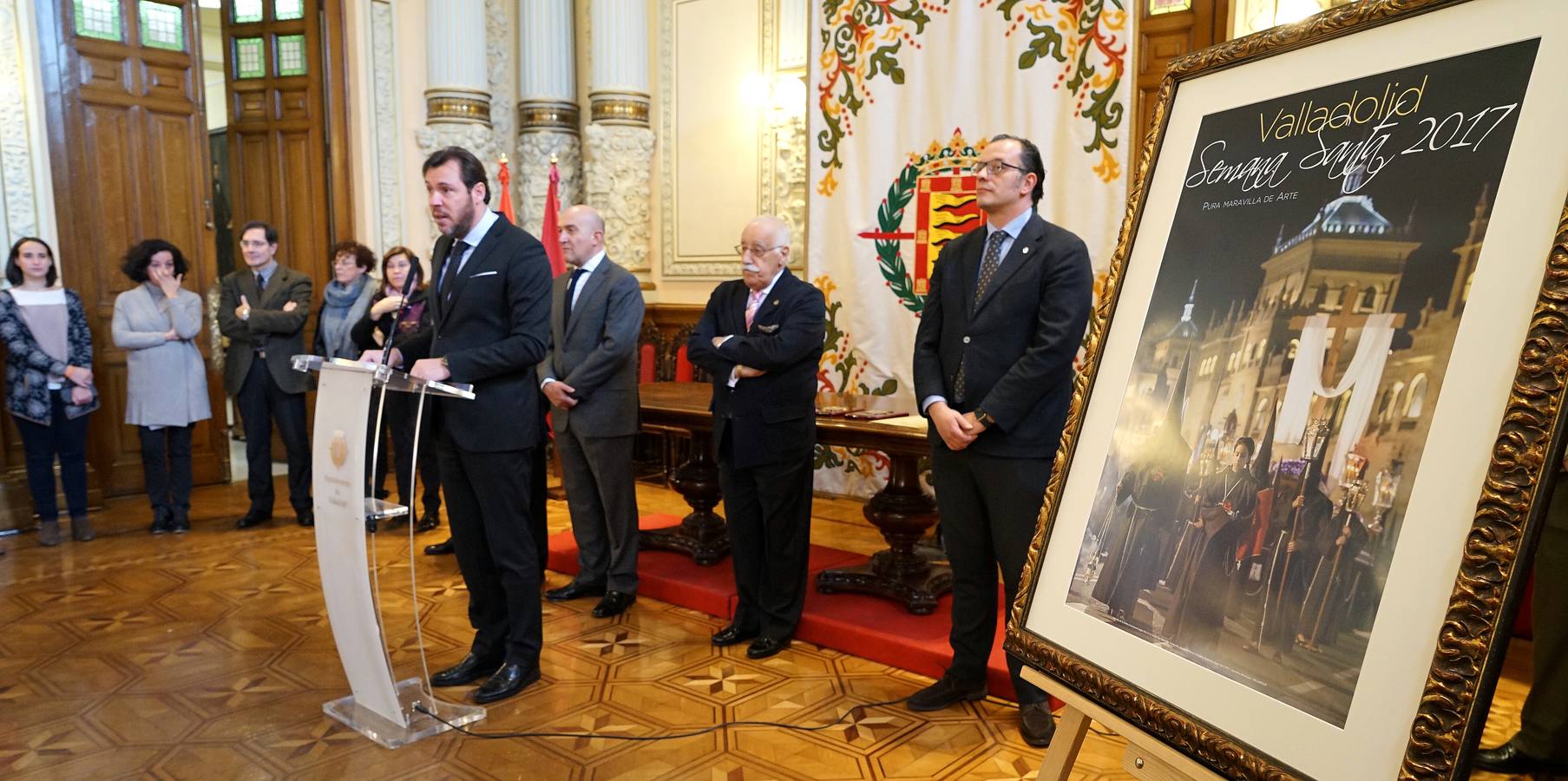 Presentación del cartel de la Semana Santa 2017 de Valladolid