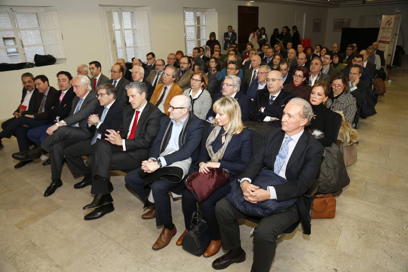 El presidente de la Audiencia de Palencia y la presidenta del Consejo General de la Abogacía Española, en el V Ciclo de Justicia de El Norte de Castilla