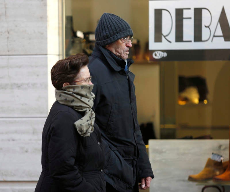 Jornada de frío en Palencia