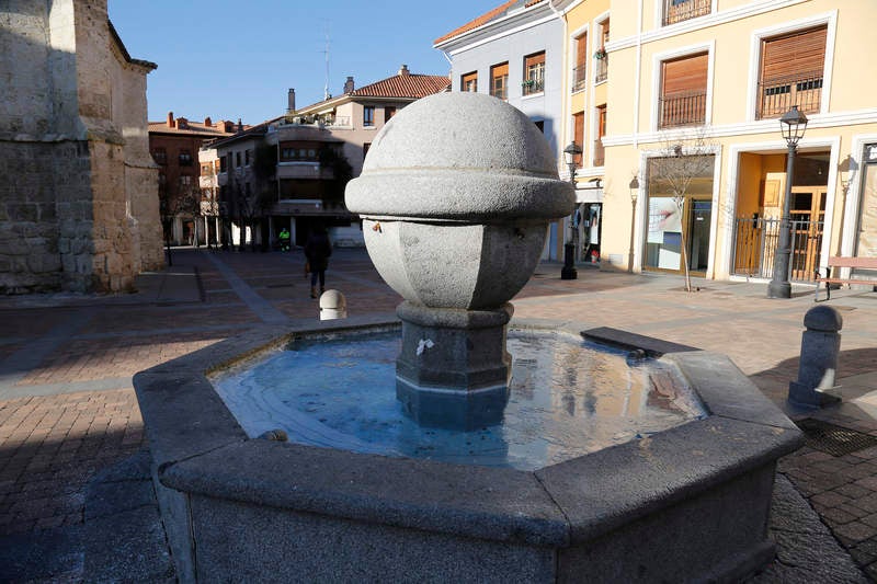 Jornada de frío en Palencia