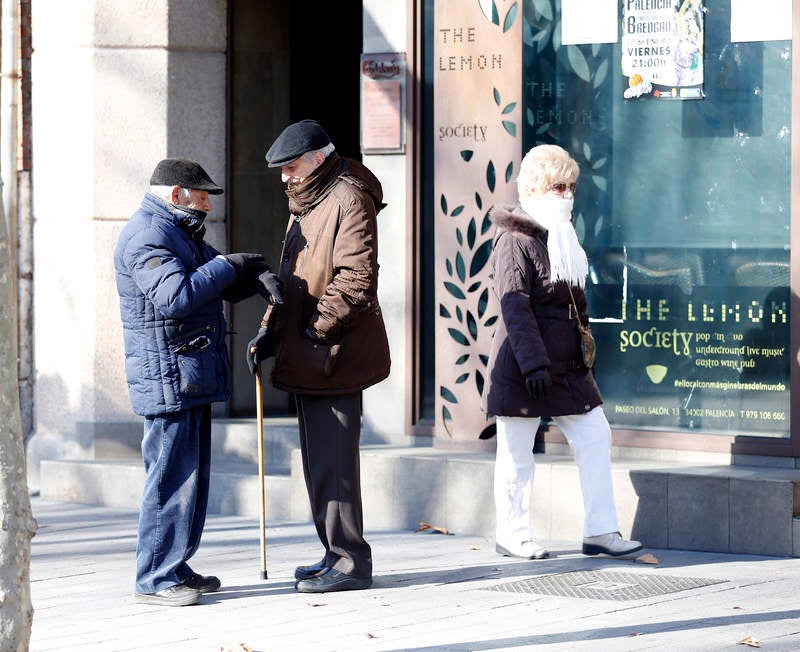Jornada de frío en Palencia